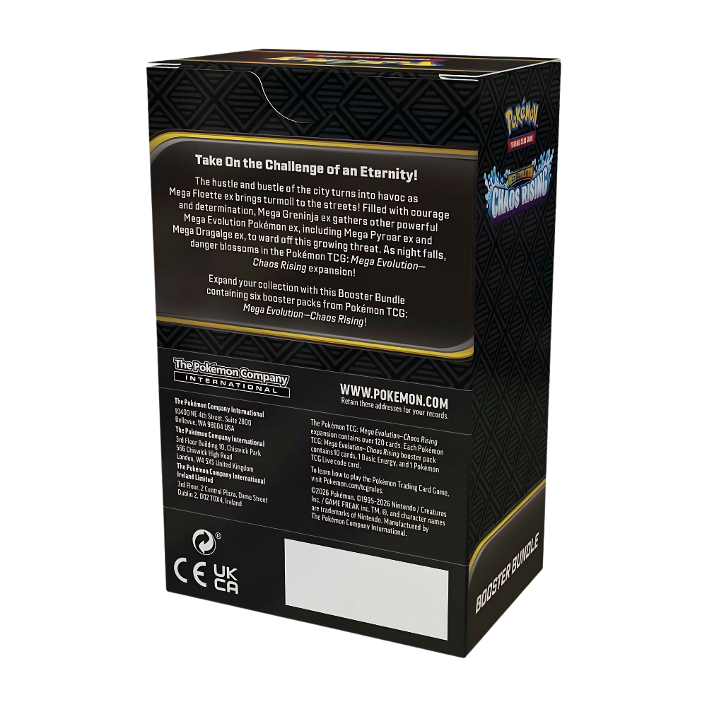 Pokémon TCG: Mega Evolution 04 - Chaos Rising Booster Bundle