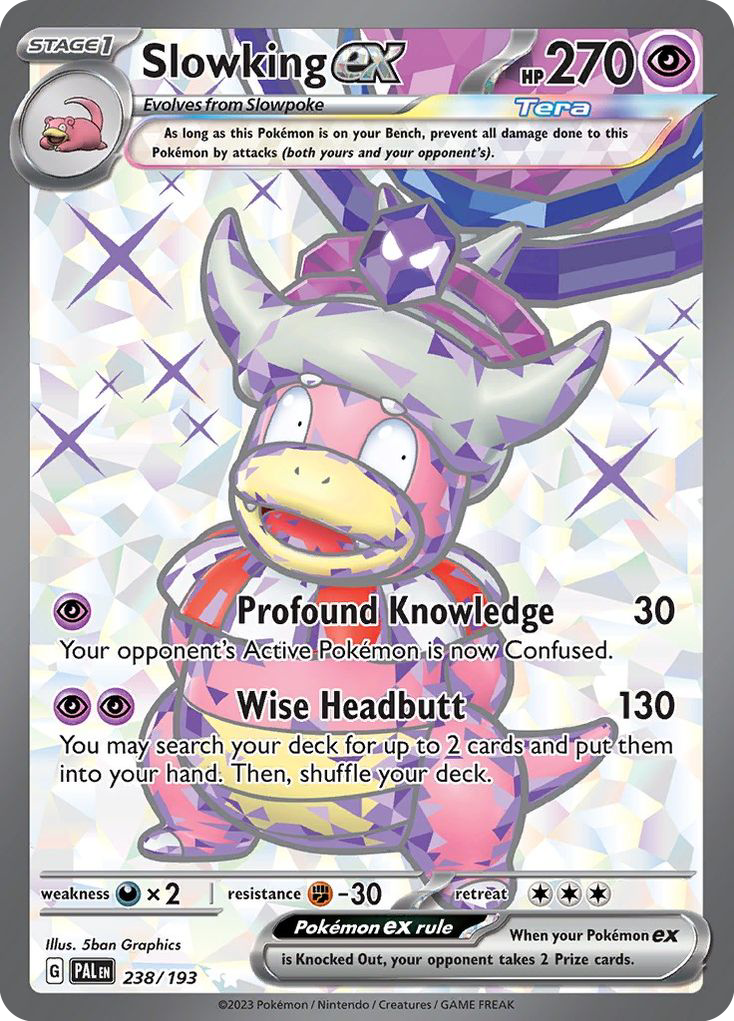 Slowking ex - Paldea Evolved #238