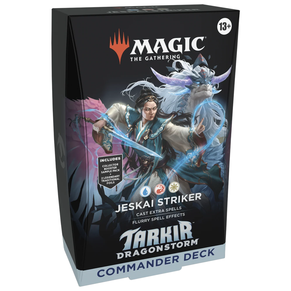 Magic The Gathering: TDM Tarkir: Dragonstorm Commander Jeskai Striker Deck