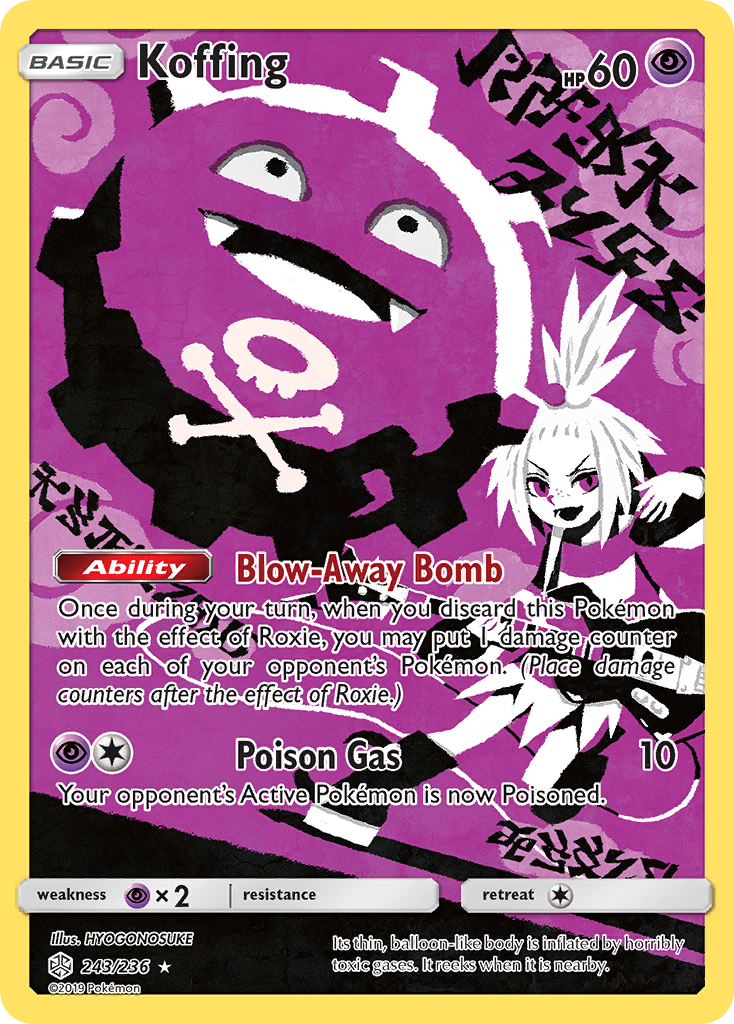 Koffing - Cosmic Eclipse #243