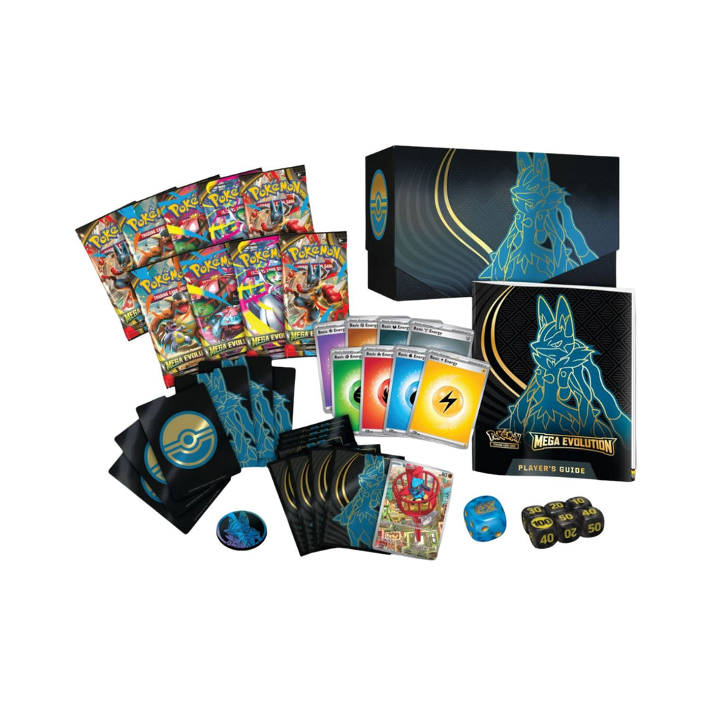 Pokémon TCG: Scarlet & Violet Mega Evolution Elite Trainer Box (Lucario)