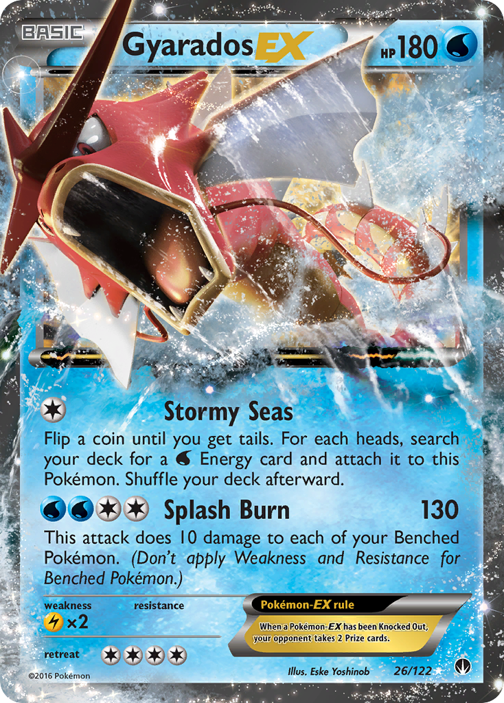 Gyarados-EX - BREAKpoint #26