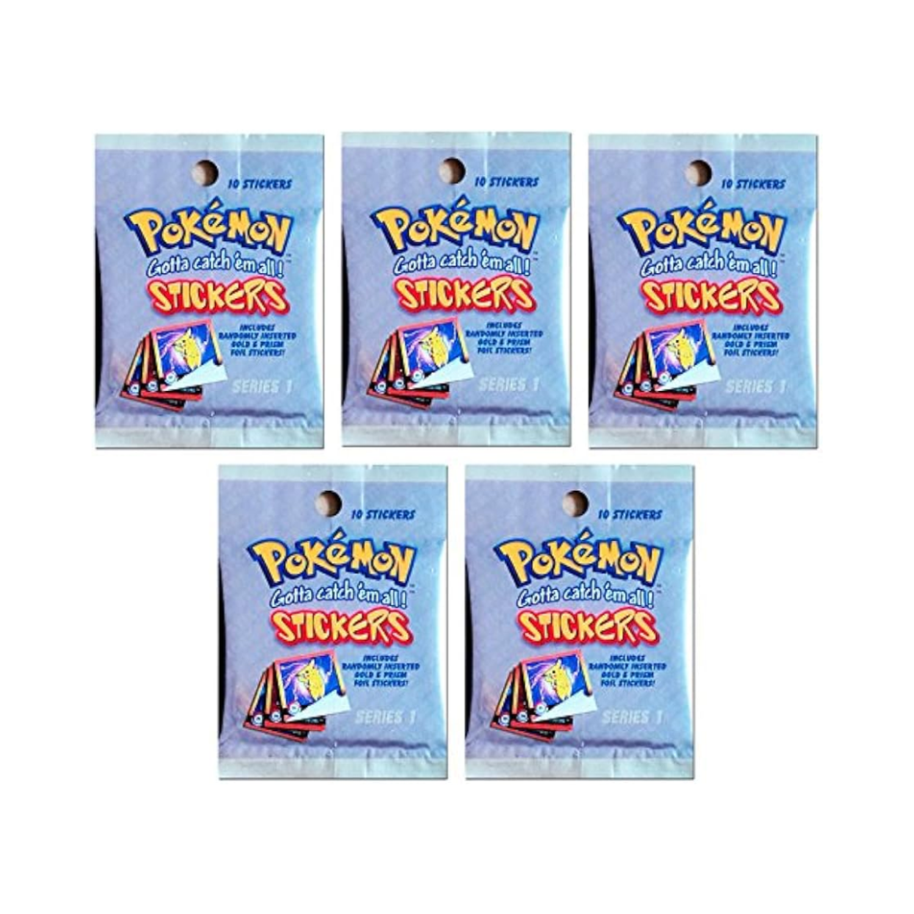 Pokémon: Artbox Stickers Series 1 (1999)