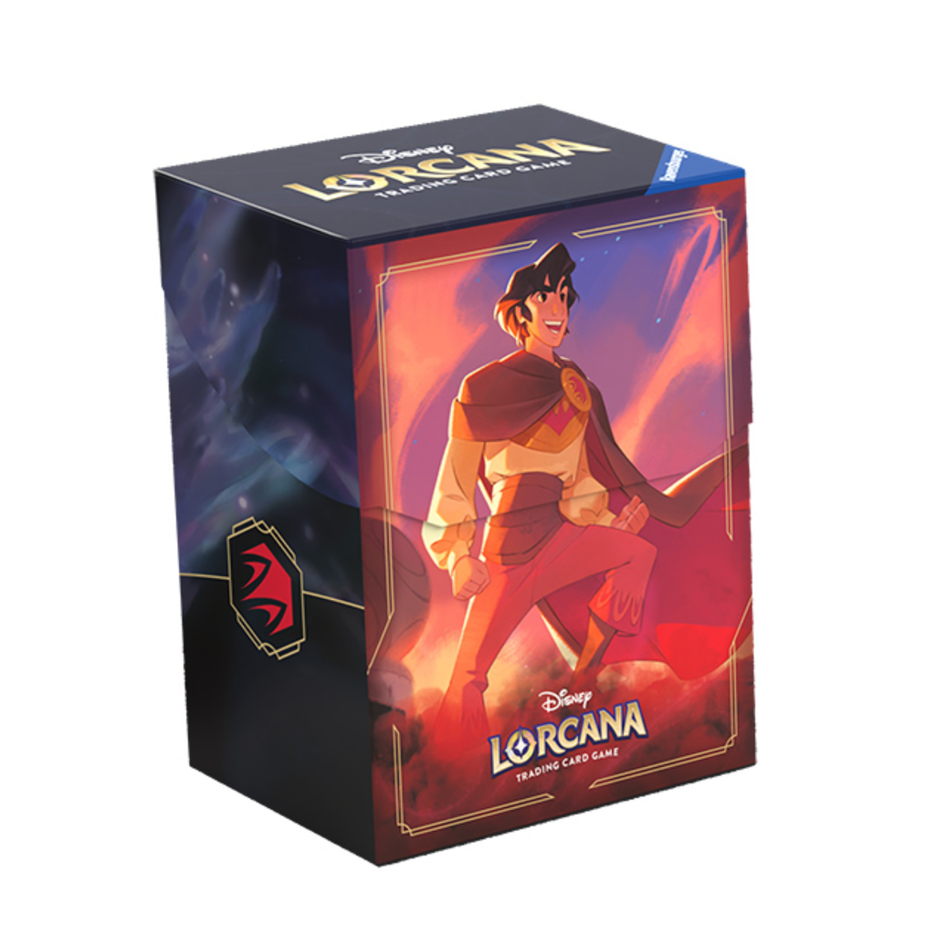 Deck Box: Disney Lorcana- Set 05- Shimmering Skies- Aladdin