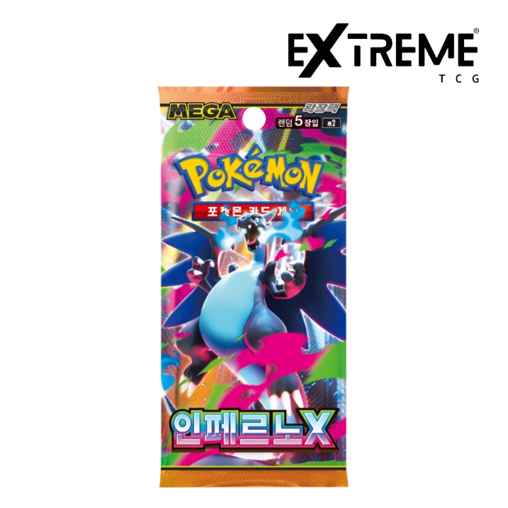 Korean Pokémon TCG: Mega Evolution Inferno X Booster Pack