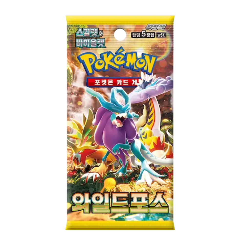 Korean Pokémon TCG: Scarlet & Violet Wild Force Booster Pack