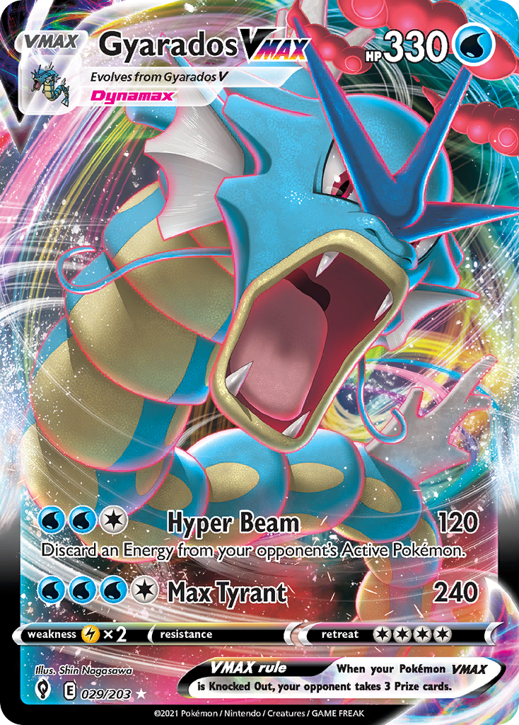 Gyarados VMAX - Evolving Skies #29