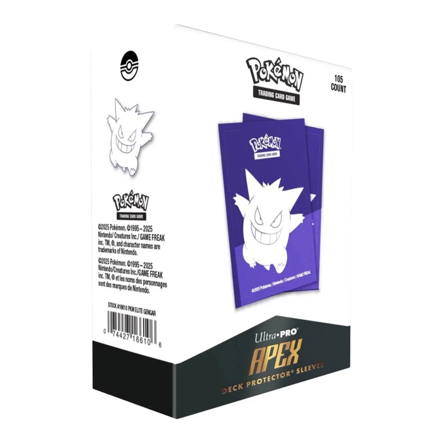 Apex Sleeves Pokemon Elite Series Gengar