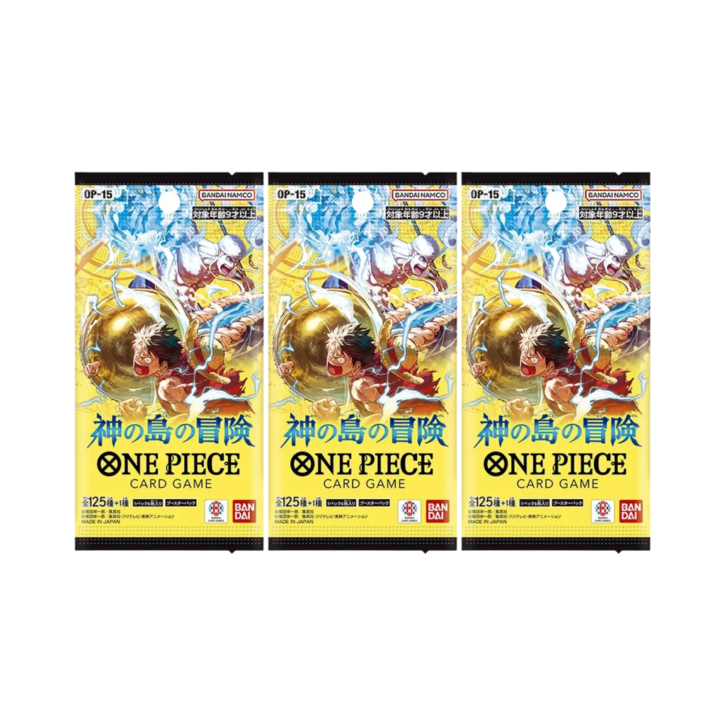 Japanese One Piece TCG: OP-15 Adventure on Kami's Island Booster Pack