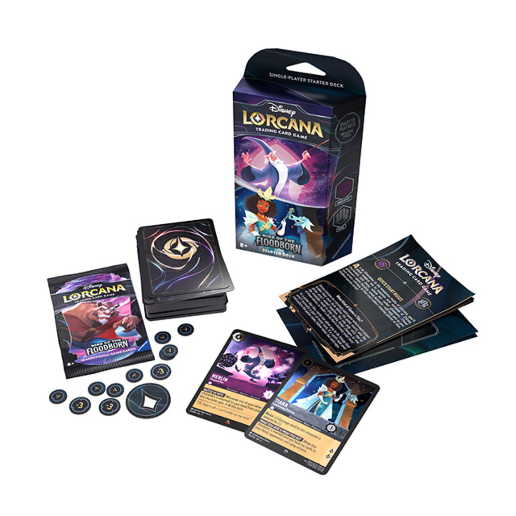 Disney Lorcana: Set 02- Rise of the Floodborn- Starter Deck