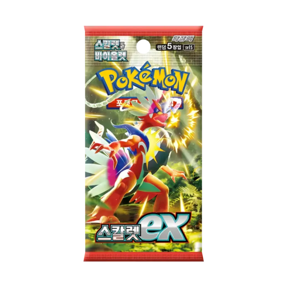 Korean Pokémon TCG: Scarlet & Violet Scarlet EX Booster Pack