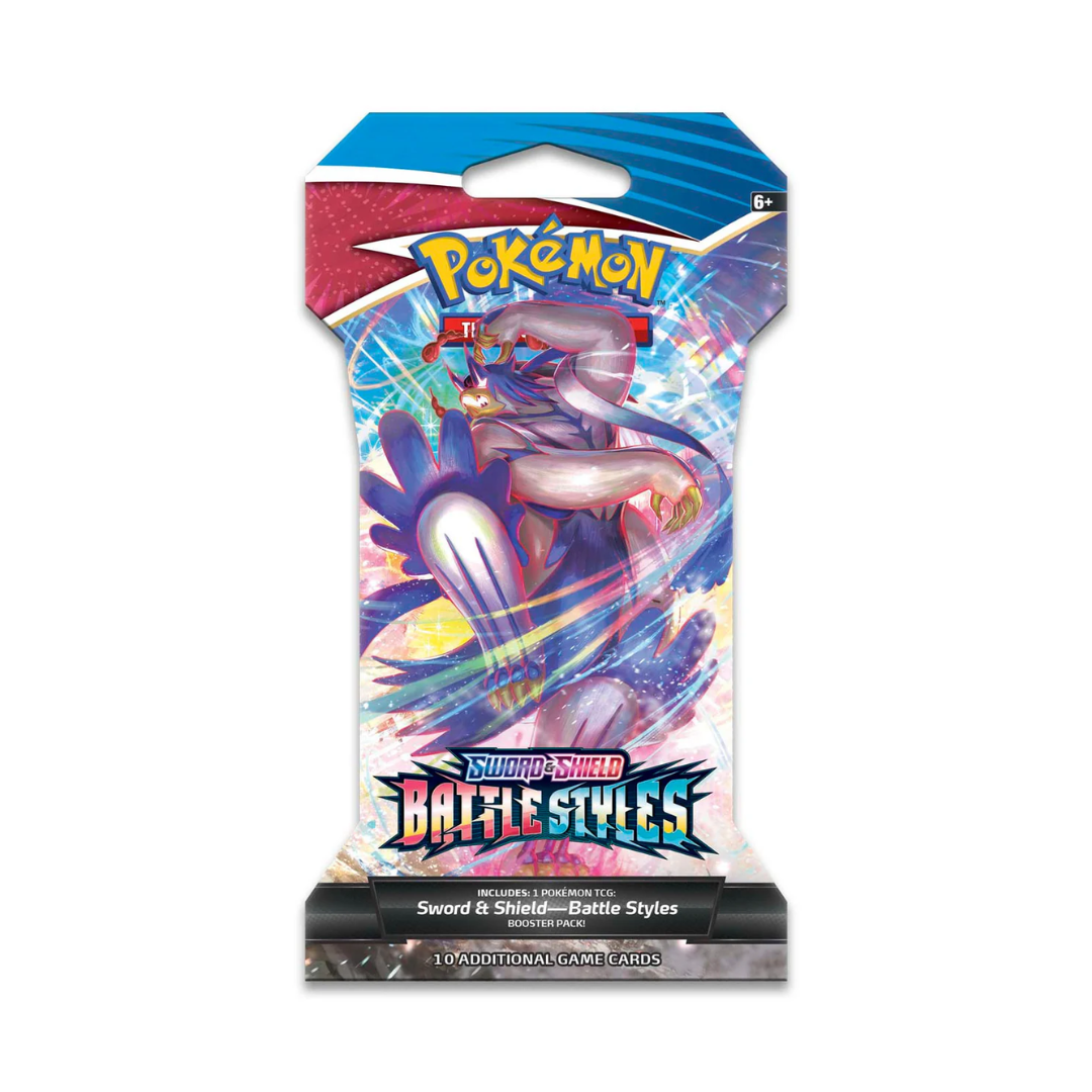 Pokémon TCG: Sword & Shield Battle Styles Sleeved Booster Pack
