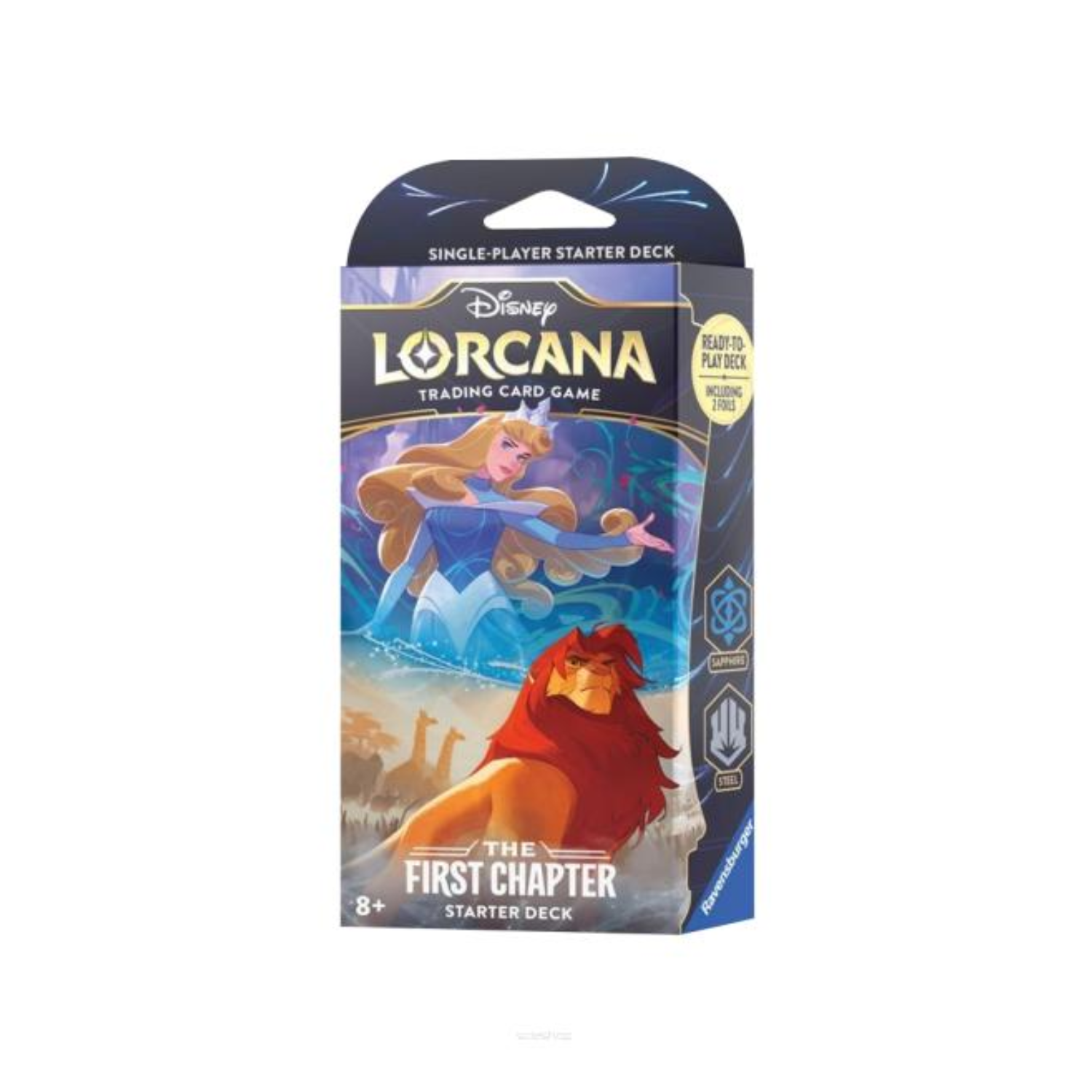 Disney Lorcana: Set 01- The First Chapter- Starter Deck (Sapphire & Steel)