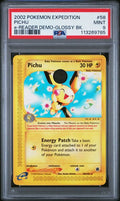 2002 POKEMON EXPEDITION #58 PICHU e-READER DEMO-GLOSSY BK.