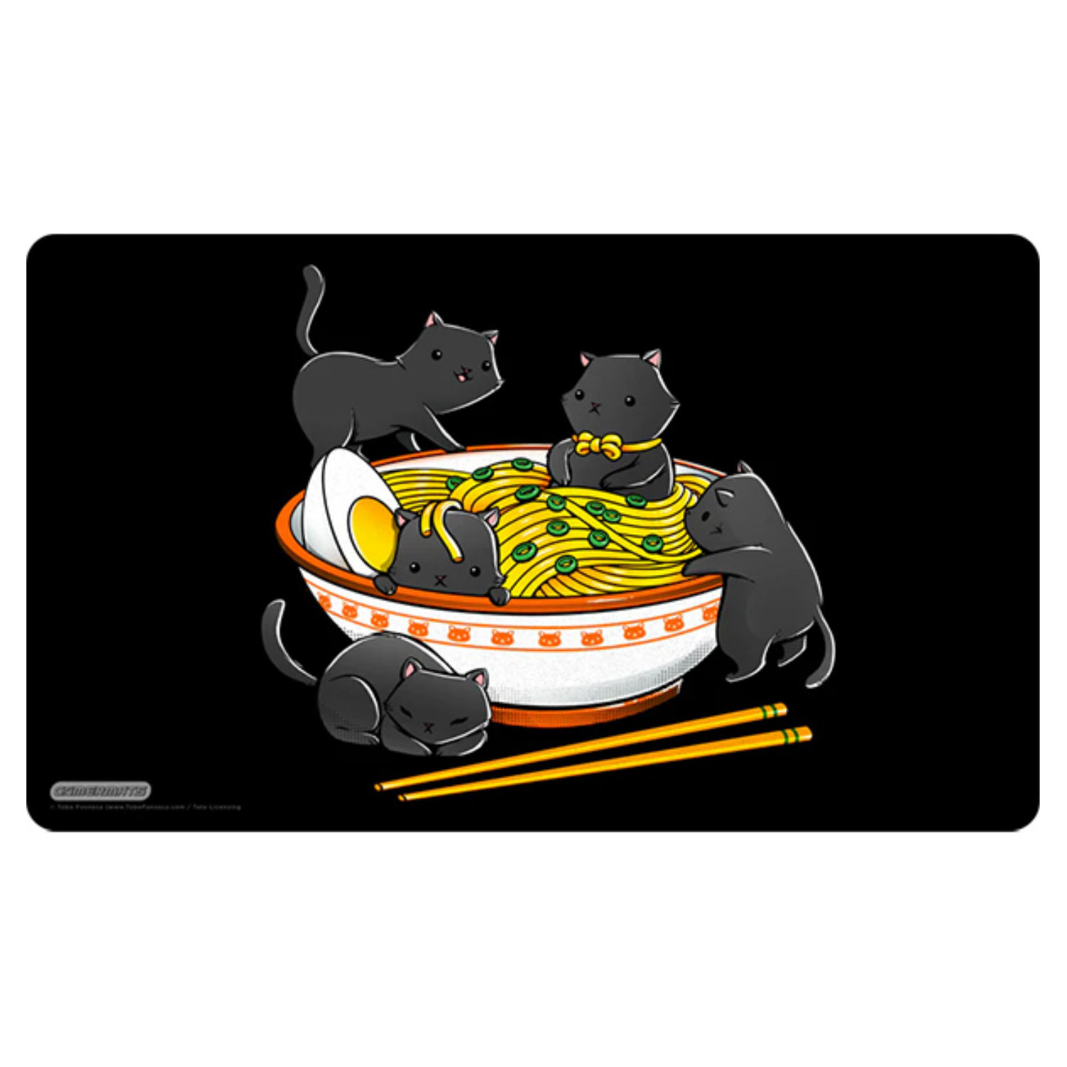 Playmat: Ramen Cats