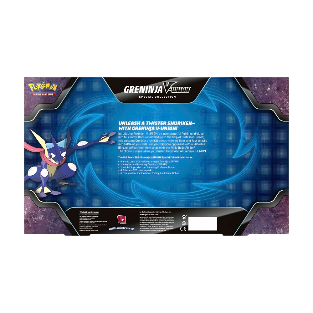 Pokémon TCG: Greninja V-Union Collection Box