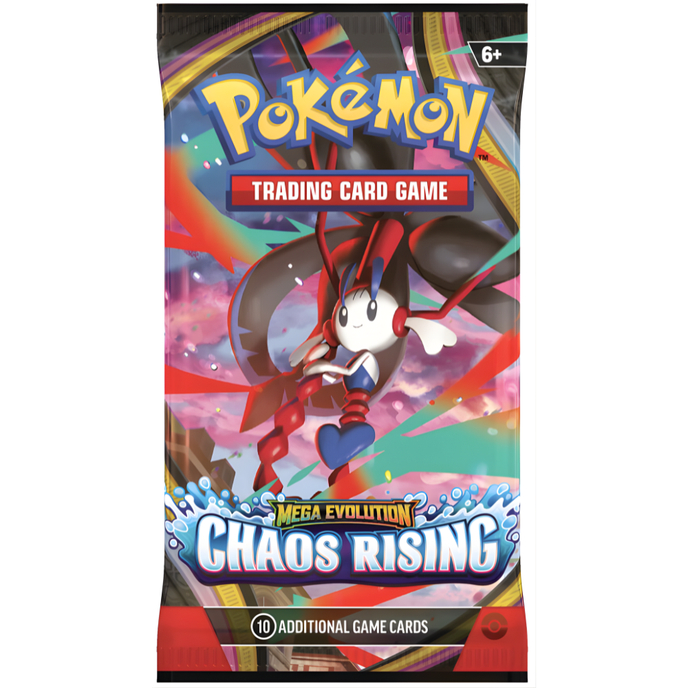 Pokémon TCG: Mega Evolution 04 - Chaos Rising 3- Pack Blister