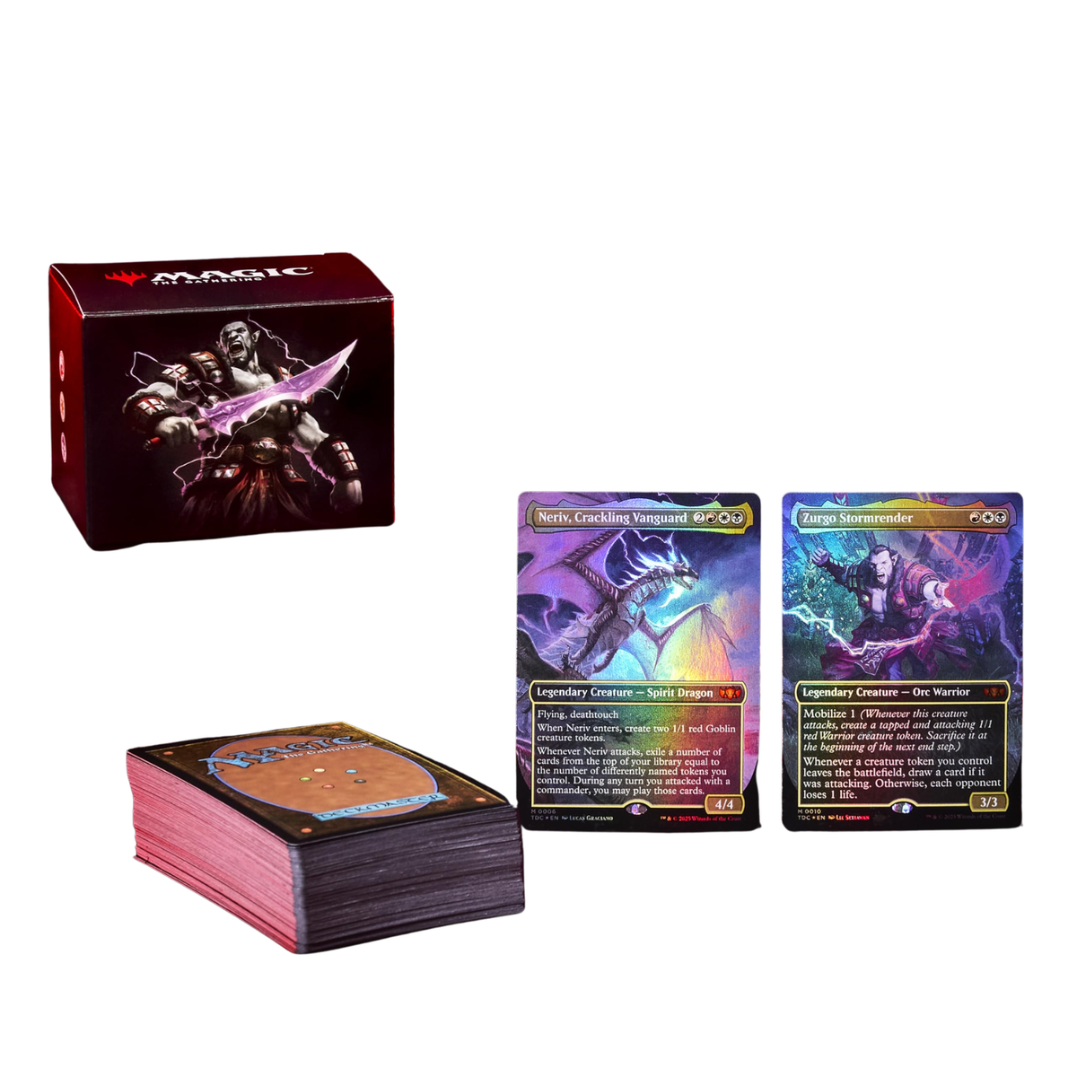 Magic The Gathering: TDM Tarkir: Dragonstorm Commander Mardu Surge Deck