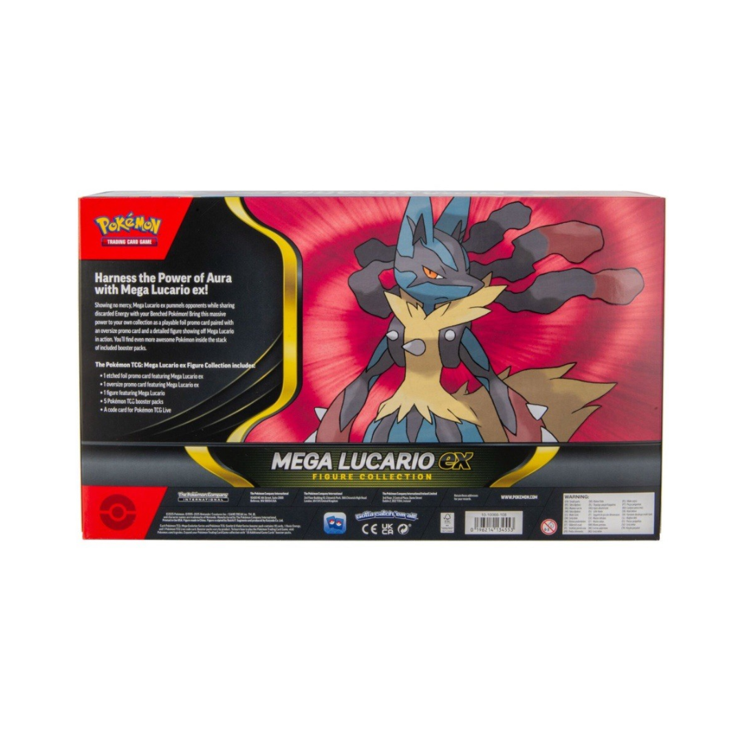 Pokémon TCG: Mega Lucario EX Figure Collection Box