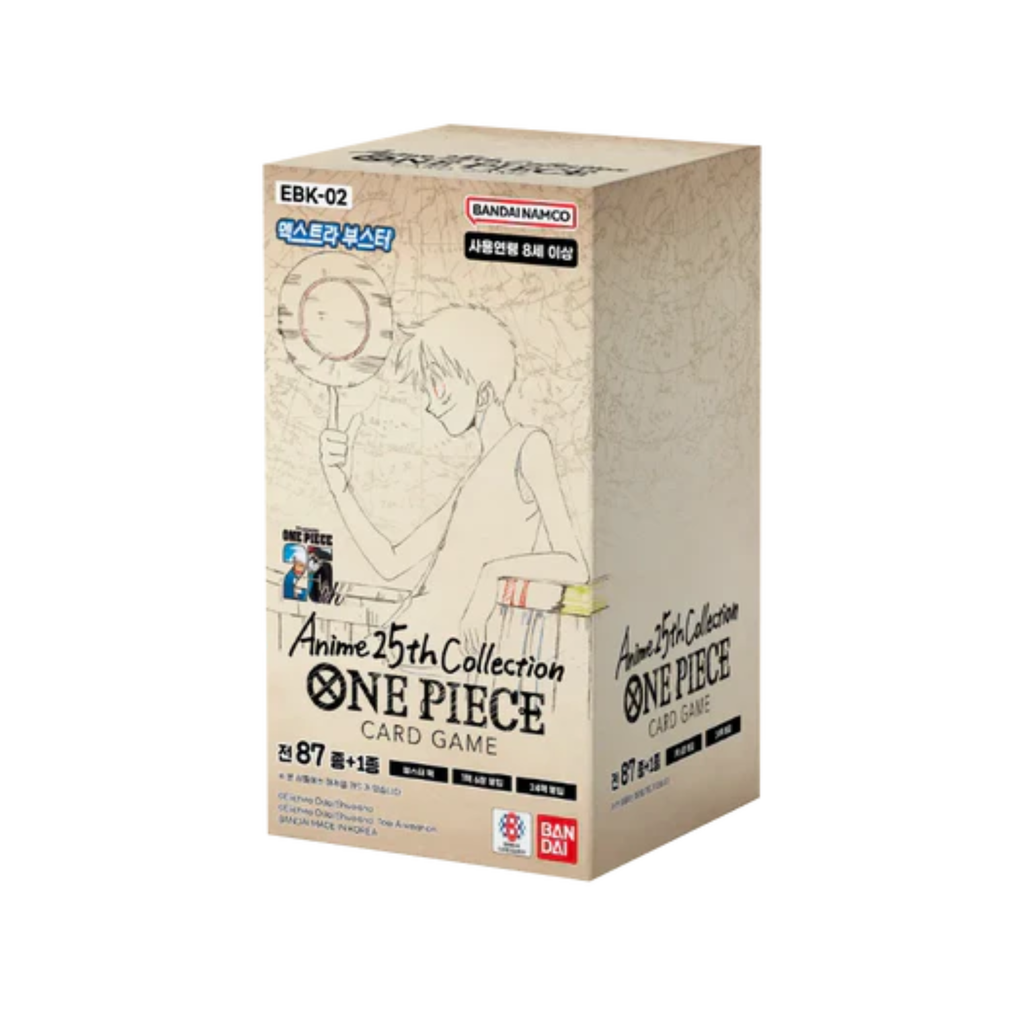 Korean One Piece TCG: EBK-02 Extra Booster: Anime 25th Collection Booster Pack