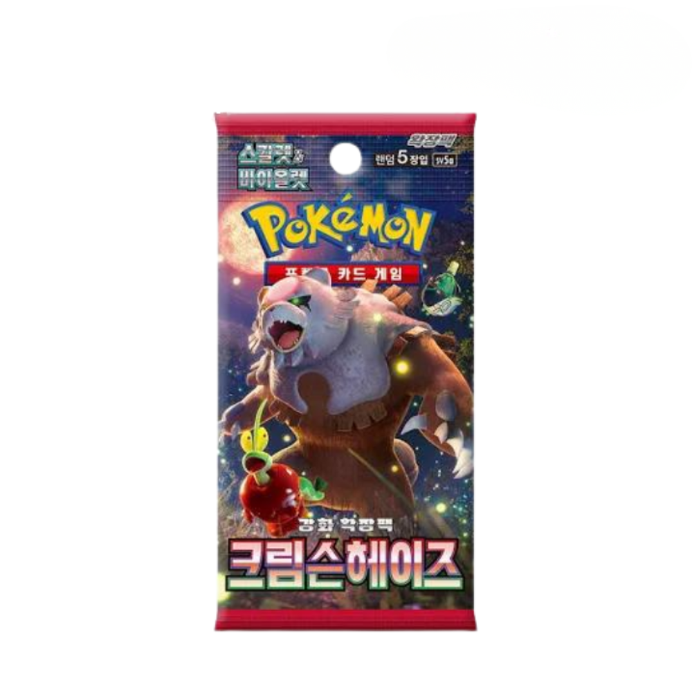 Korean Pokémon TCG: Scarlet & Violet Crimson Haze Booster Pack