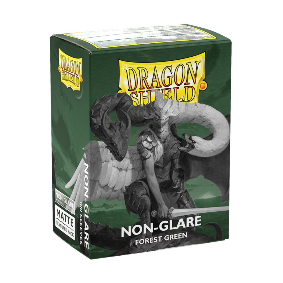 Dragon Shield Sleeves: Standard Matte Non-Glare - Forest Green 100CT