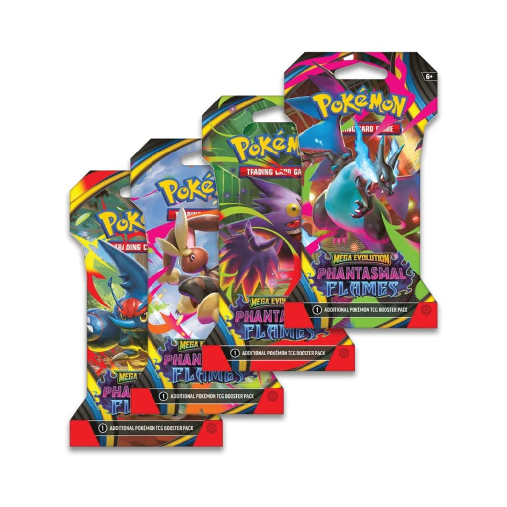 Pokémon TCG: Mega Evolution Phantasmal Flames Sleeved Booster Pack