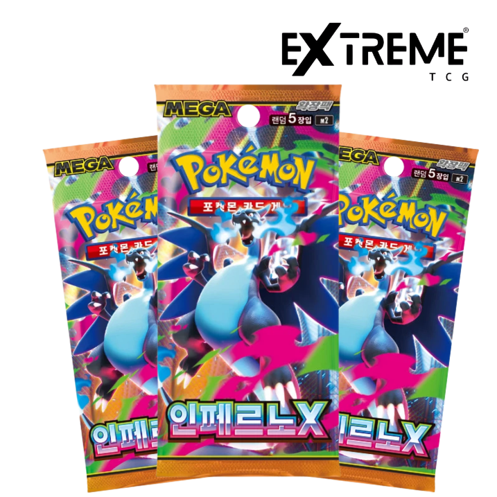 Korean Pokémon TCG: Mega Evolution Inferno X Booster Pack