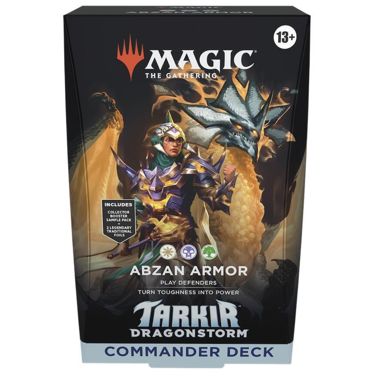 Magic The Gathering: TDM Tarkir: Dragonstorm Commander Abzan Armor Deck