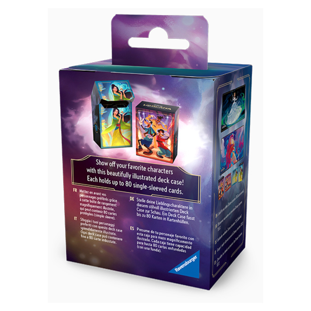 Deck Box: Disney Lorcana- Set 09- Fabled- Mulan