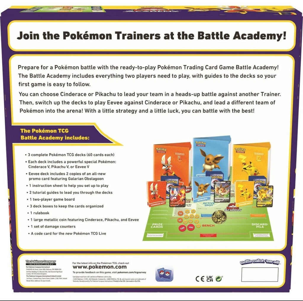 Pokémon TCG: Battle Academy 2022
