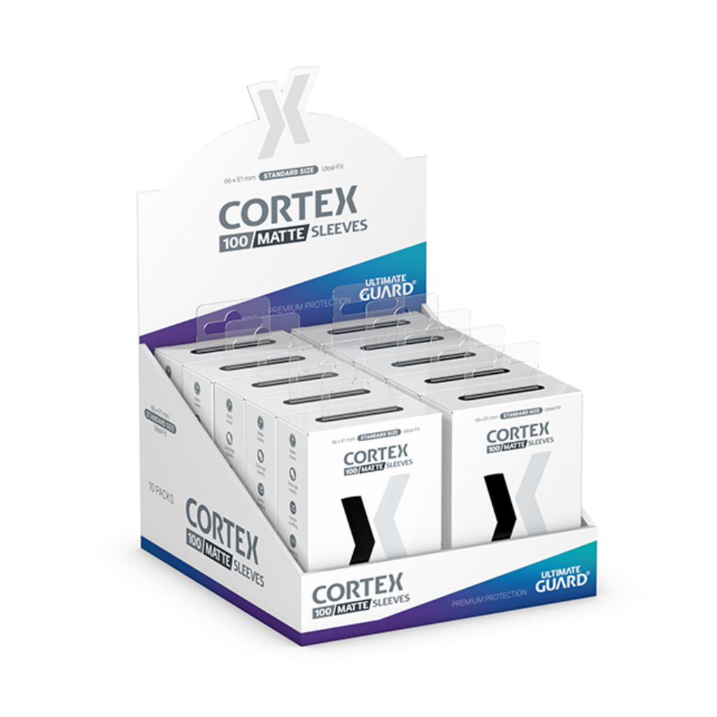 Card Sleeves: Cortex Standard Size- Matte Black