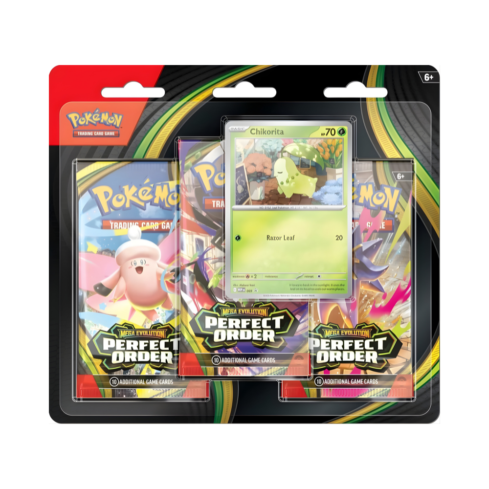 Pokémon TCG: Mega Evolution 03 - Perfect Order 3-Pack Blister