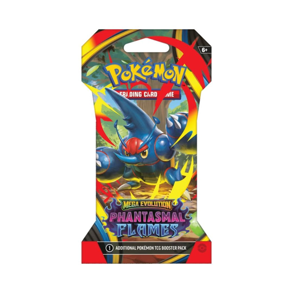 Pokémon TCG: Mega Evolution Phantasmal Flames Sleeved Booster Pack