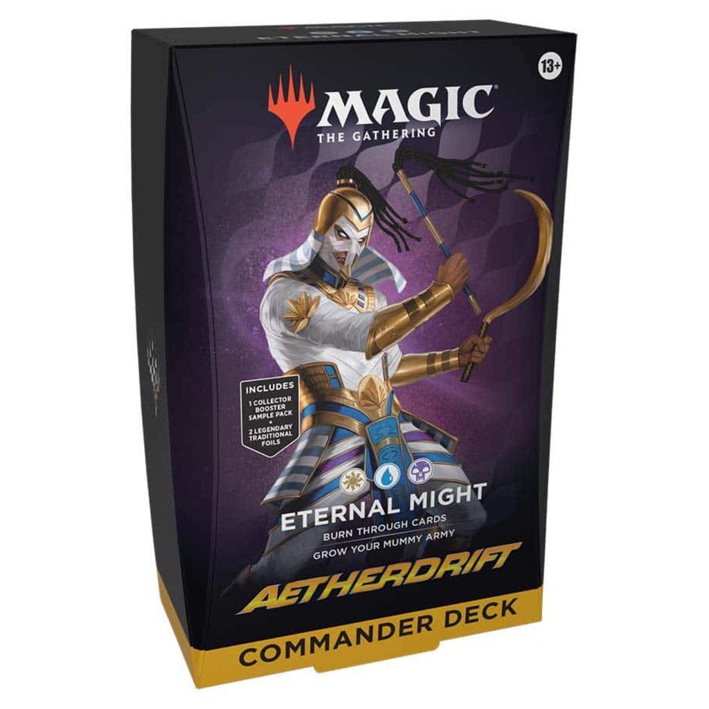MAGIC THE GATHERING: DFT AETHERDRIFT COMMANDER ETERNAL MIGHT DECK