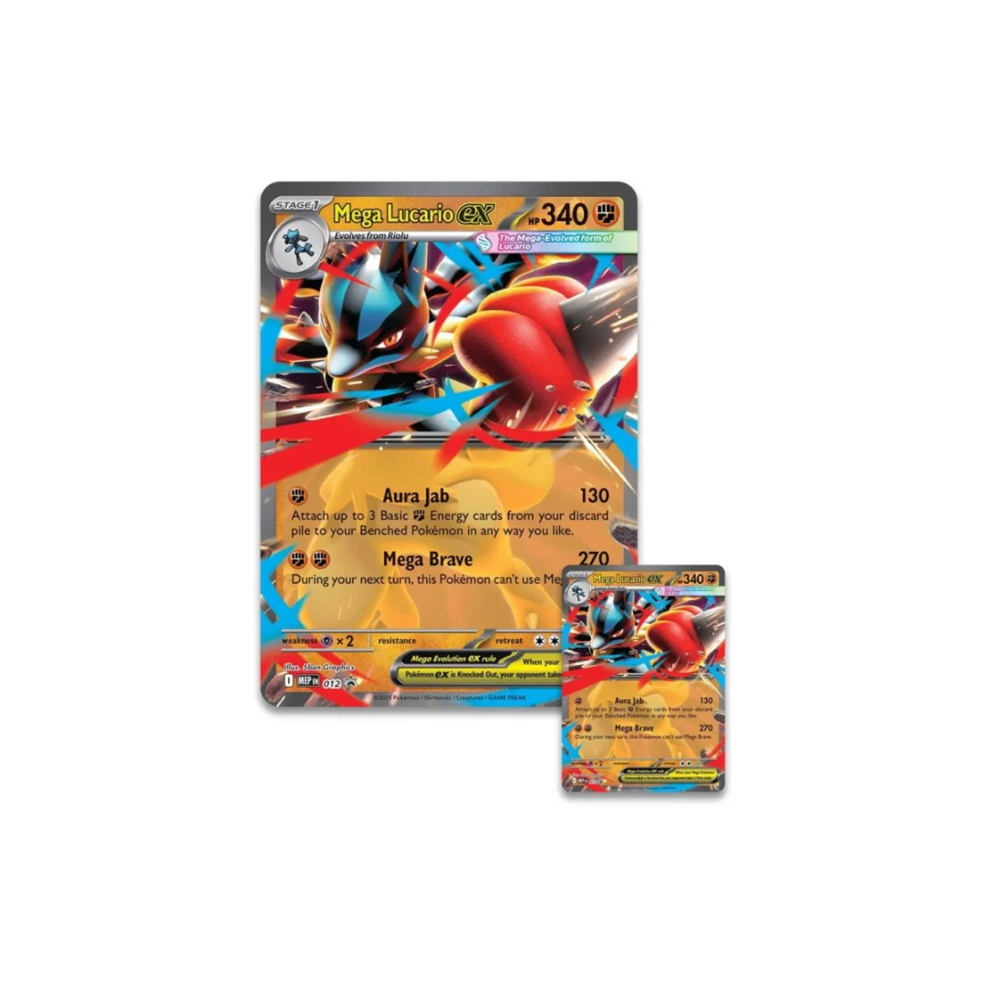 Pokémon TCG: Mega Lucario EX Figure Collection Box