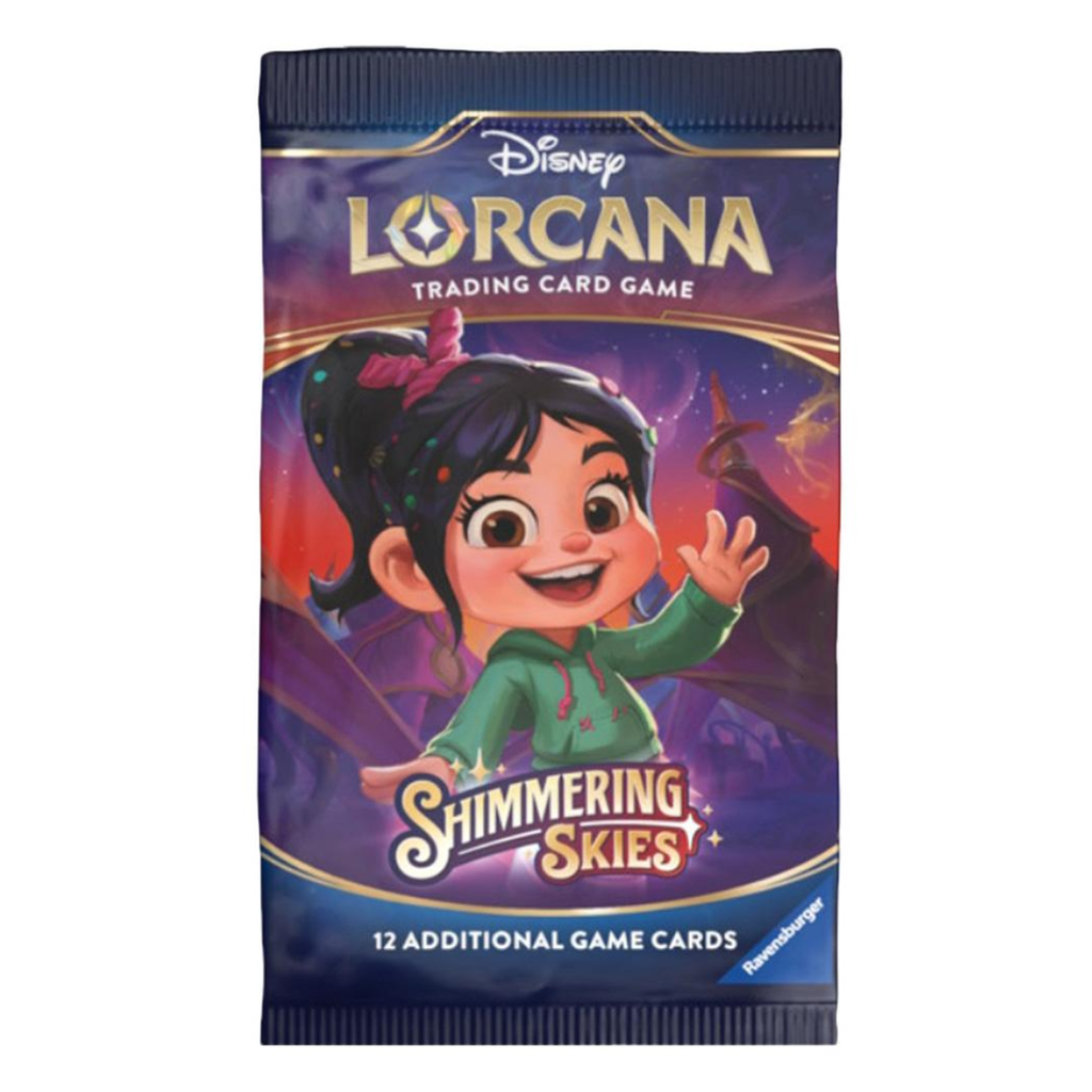 Disney Lorcana: Set 05- Shimmering Skies- Sleeved Booster Pack