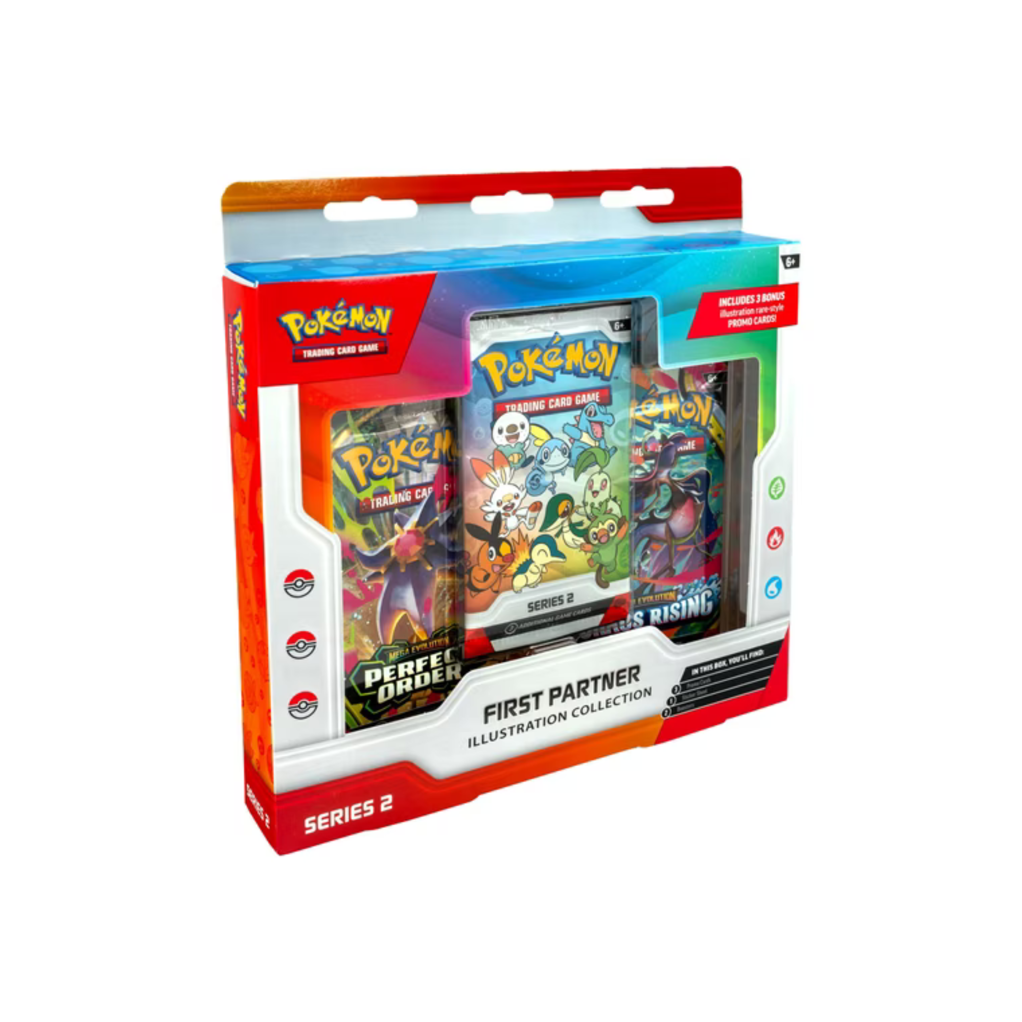 Pokémon TCG: First Partners Series 2 Illustration Collection Box