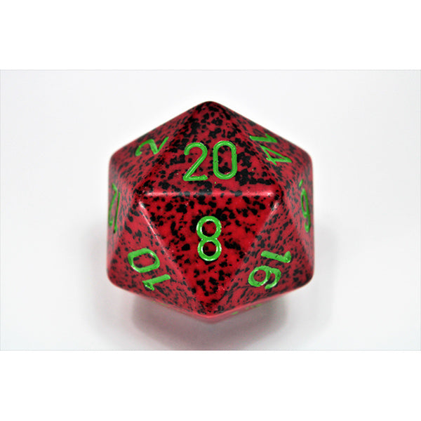 34mm 1d20 Speckled: Strawberry