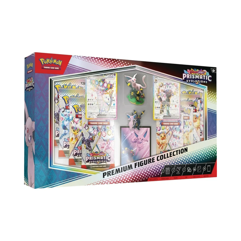 Pokémon TCG: Prismatic Evolutions Premium Figure Collection Box