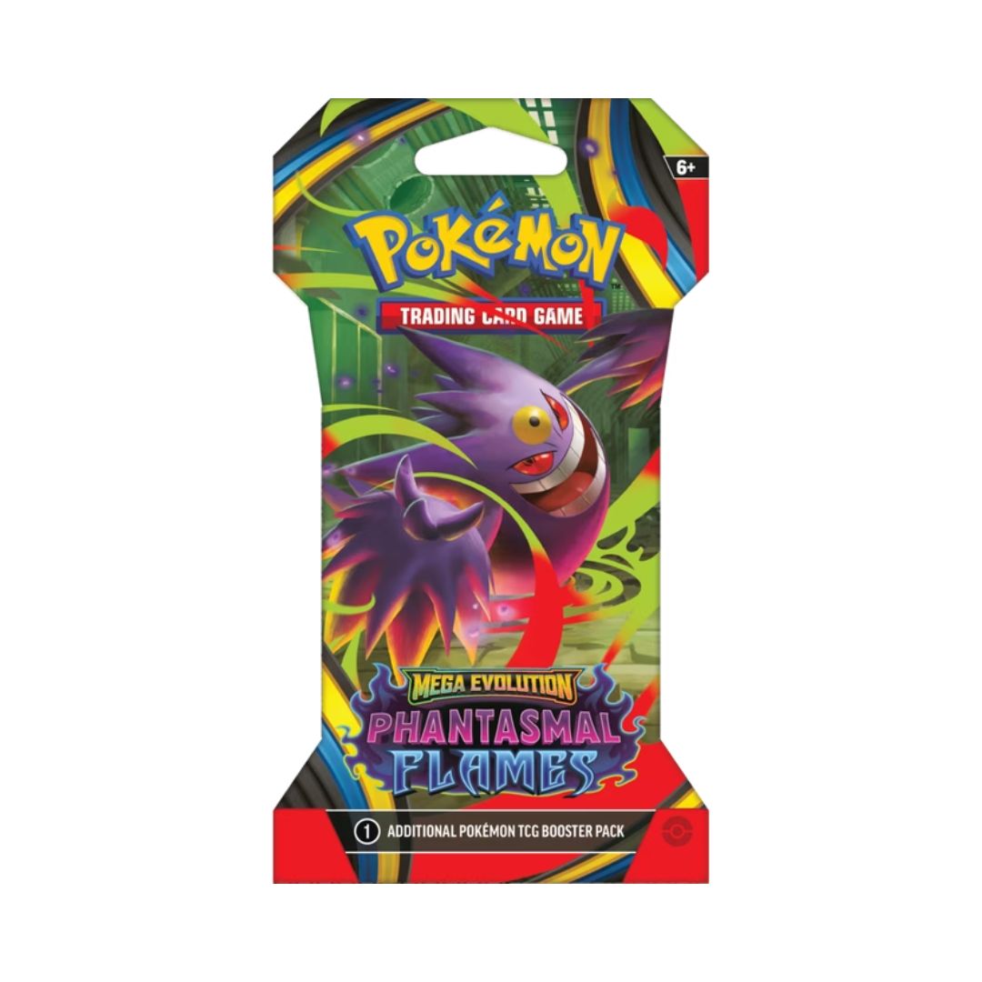 Pokémon TCG: Mega Evolution Phantasmal Flames Sleeved Booster Pack