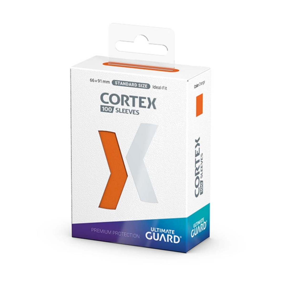 Card Sleeves: Cortex Standard Size- Matte Orange