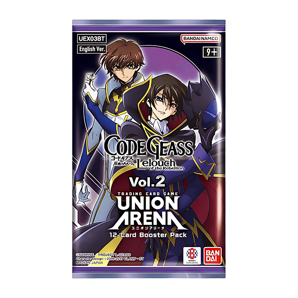 Union Arena TCG: Code Geass Lelouch of Rebellion Vol. 2 Booster Pack