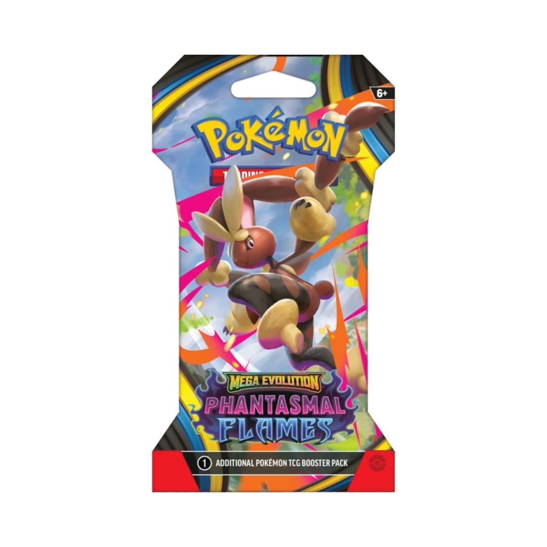 Pokémon TCG: Mega Evolution Phantasmal Flames Sleeved Booster Pack