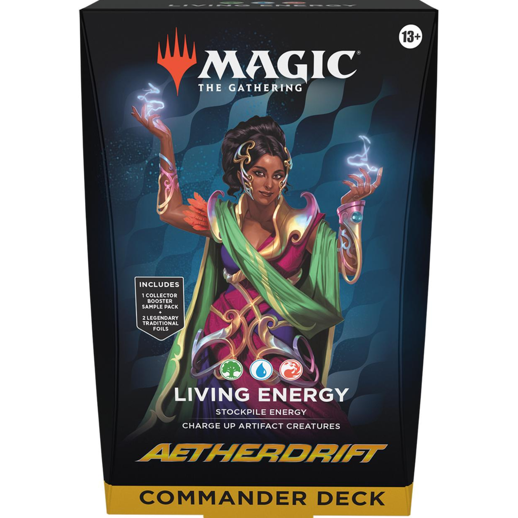 MAGIC THE GATHERING: DFT AETHERDRIFT COMMANDER LIVING ENERGY DECK