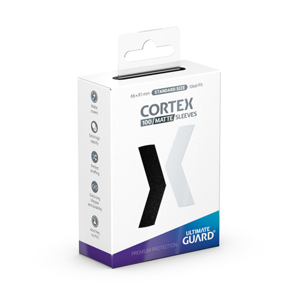 Card Sleeves: Cortex Standard Size- Matte Black