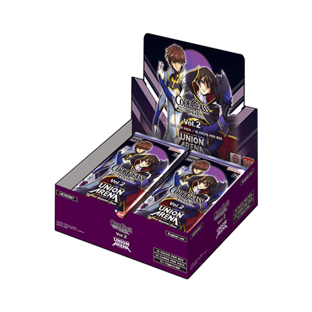 Union Arena TCG: Code Geass Lelouch of Rebellion Vol. 2 Booster Pack