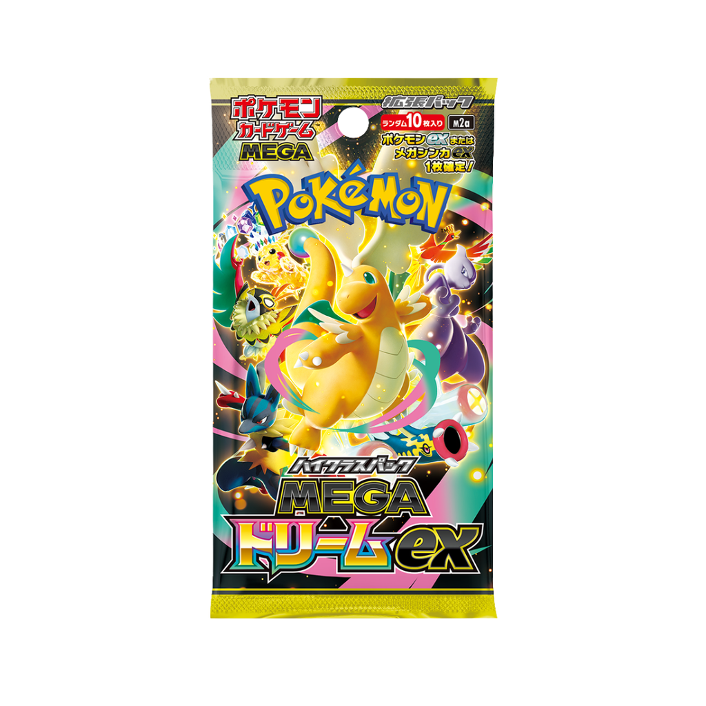 Japanese Pokémon TCG: Mega Dream EX Booster Pack