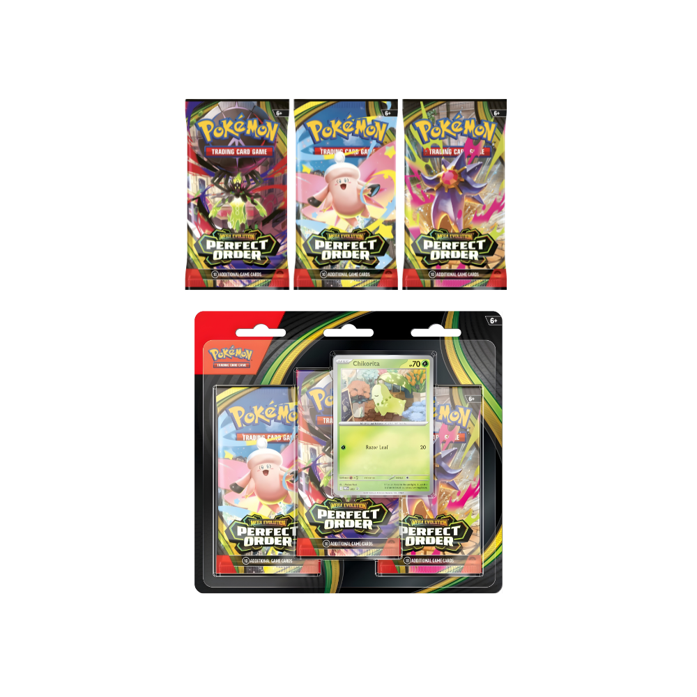 Pokémon TCG: Mega Evolution 03 - Perfect Order 3-Pack Blister
