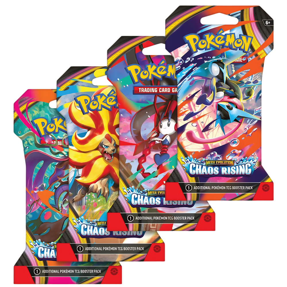 Pokémon TCG: Mega Evolution 04 - Chaos Rising Sleeved Booster Pack